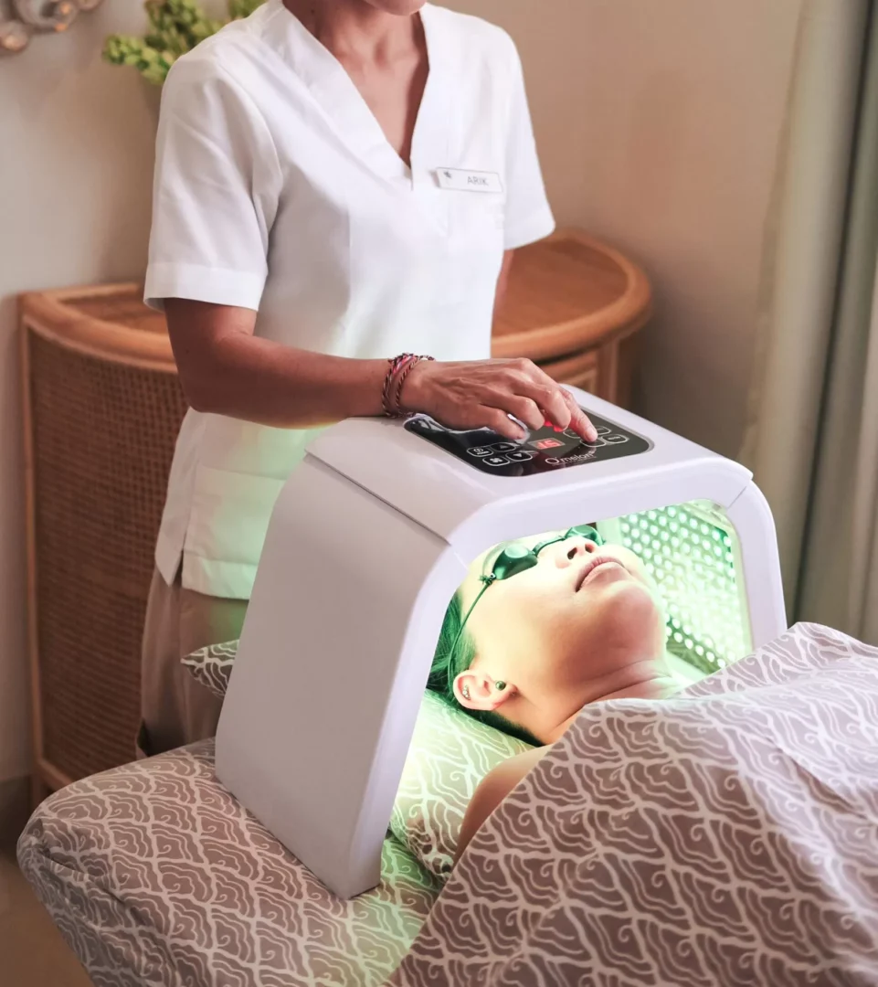 Infrared_led_healing_spa_facial_womens_wellness_goddess_retreat_bali