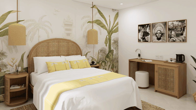 Bali Retreat Villa Accomodation Private Bedroom for Solo women Traveller